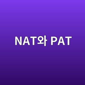 NAT와 PAT의 차이 및 가정용 공유기의 주소 변환 과정 2 natec9980 pat 1792304339